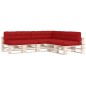 vidaXL Cojines para sofá de palés 7 unidades rojo vidaXL Cojines para sofá de palés 7 unidades rojo