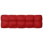 vidaXL Cojines para sofá de palés 7 unidades rojo vidaXL Cojines para sofá de palés 7 unidades rojo