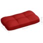 vidaXL Cojines para sofá de palés 7 unidades rojo vidaXL Cojines para sofá de palés 7 unidades rojo