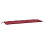 vidaXL Cojín de banco de jardín tela Oxford rojo tinto 180x50x7 cm vidaXL Cojín de banco de jardín tela Oxford rojo tinto 180x50x7 cm