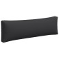 vidaXL Cojines para palets 3 piezas tela negro