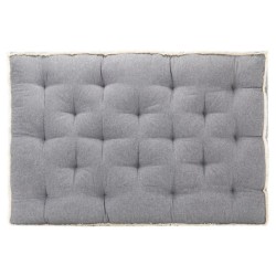 vidaXL Cojín para sofá de palets gris antracita 120x80x10 cm