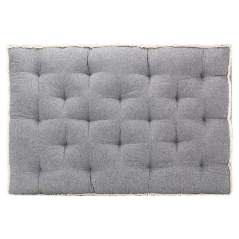 vidaXL Cojín para sofá de palets gris antracita 120x80x10 cm vidaXL Cojín para sofá de palets gris antracita 120x80x10 cm