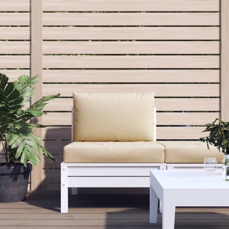 vidaXL Cojines para palets 2 unidades tela Oxford beige