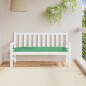 vidaXL Cojín de banco de jardín tela Oxford verde 150x50x7 cm vidaXL Cojín de banco de jardín tela Oxford verde 150x50x7 cm