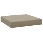 vidaXL Cojines para palets 2 unidades tela Oxford gris taupé vidaXL Cojines para palets 2 unidades tela Oxford gris taupé