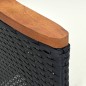 vidaXL Sillas de comedor de jardín 4 unidades ratán sintético negro vidaXL Sillas de comedor de jardín 4 unidades ratán sintético negro