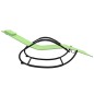 vidaXL Tumbonas mecedoras 2 uds acero y textilene verde vidaXL Tumbonas mecedoras 2 uds acero y textilene verde