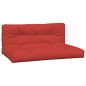 vidaXL Cojines para palets 2 unidades tela rojo vidaXL Cojines para palets 2 unidades tela rojo