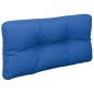 vidaXL Cojines para palets 2 unidades tela azul royal