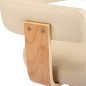 vidaXL Taburetes de cocina 2 uds cuero sintético madera curvada crema vidaXL Taburetes de cocina 2 uds cuero sintético madera curvada crema