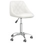 vidaXL Sillas de comedor giratorias 2 unidades cuero sintético blanco vidaXL Sillas de comedor giratorias 2 unidades cuero sintético blanco