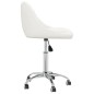 vidaXL Sillas de comedor giratorias 2 unidades cuero sintético blanco vidaXL Sillas de comedor giratorias 2 unidades cuero sintético blanco