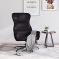 vidaXL Sillón de relax de cuero sintético negro vidaXL Sillón de relax de cuero sintético negro