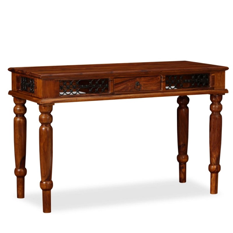 vidaXL Escritorio de madera maciza de sheesham 120x50x76 cm vidaXL Escritorio de madera maciza de sheesham 120x50x76 cm