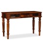vidaXL Escritorio de madera maciza de sheesham 120x50x76 cm vidaXL Escritorio de madera maciza de sheesham 120x50x76 cm