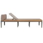 vidaXL Tumbona con cojines madera maciza de acacia marrón vidaXL Tumbona con cojines madera maciza de acacia marrón