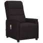 vidaXL Sillón de masaje de cuero sintético negro vidaXL Sillón de masaje de cuero sintético negro