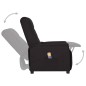 vidaXL Sillón de masaje de cuero sintético negro vidaXL Sillón de masaje de cuero sintético negro