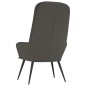 vidaXL Sillón de relax de terciopelo gris oscuro vidaXL Sillón de relax de terciopelo gris oscuro