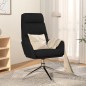 vidaXL Sillón de relax de tela negro vidaXL Sillón de relax de tela negro