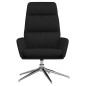 vidaXL Sillón de relax de tela negro vidaXL Sillón de relax de tela negro