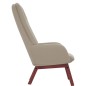 vidaXL Sillón de relax de terciopelo gris claro