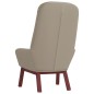 vidaXL Sillón de relax de terciopelo gris claro