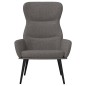 vidaXL Sillón de relax de tela gris claro vidaXL Sillón de relax de tela gris claro