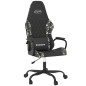 vidaXL Silla gaming de masaje cuero sintético negro y camuflaje vidaXL Silla gaming de masaje cuero sintético negro y camuflaje