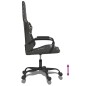 vidaXL Silla gaming de masaje cuero sintético negro y camuflaje vidaXL Silla gaming de masaje cuero sintético negro y camuflaje