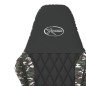 vidaXL Silla gaming de masaje cuero sintético negro y camuflaje vidaXL Silla gaming de masaje cuero sintético negro y camuflaje