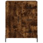 vidaXL Aparador alto madera contrachapada roble ahumado 69,5x34x180 cm vidaXL Aparador alto madera contrachapada roble ahumado 69,5x34x180 cm