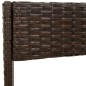 vidaXL Set muebles de jardín 4 piezas y cojines ratán sintético marrón vidaXL Set muebles de jardín 4 piezas y cojines ratán sintético marrón
