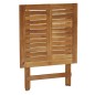 vidaXL Mesa y sillas plegables terraza 3 pzas y cojines madera acacia vidaXL Mesa y sillas plegables terraza 3 pzas y cojines madera acacia