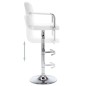 vidaXL Taburetes de cocina 2 unidades cuero sintético blanco vidaXL Taburetes de cocina 2 unidades cuero sintético blanco