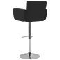 vidaXL Taburetes de barra de cocina 2 unidades cuero sintético negro vidaXL Taburetes de barra de cocina 2 unidades cuero sintético negro