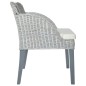 vidaXL Sillas de comedor con cojines 2 unidades ratán natural gris vidaXL Sillas de comedor con cojines 2 unidades ratán natural gris