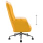 vidaXL Silla de relajación de terciopelo amarillo mostaza vidaXL Silla de relajación de terciopelo amarillo mostaza