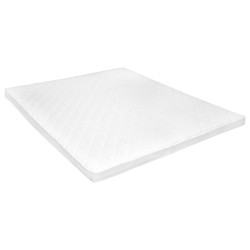 vidaXL Sobrecolchón 140x200 cm espuma de gel frio 6 cm perfil huevo