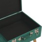vidaXL Taburetes de almacenamiento 3 piezas terciopelo verde vidaXL Taburetes de almacenamiento 3 piezas terciopelo verde