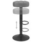 vidaXL Taburetes de cocina 2 unidades terciopelo gris oscuro vidaXL Taburetes de cocina 2 unidades terciopelo gris oscuro