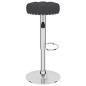 vidaXL Taburetes de cocina 2 unidades tela negro vidaXL Taburetes de cocina 2 unidades tela negro