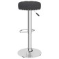 vidaXL Taburetes de cocina 2 unidades tela negro vidaXL Taburetes de cocina 2 unidades tela negro