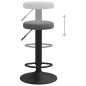 vidaXL Taburetes de cocina 2 unidades terciopelo gris oscuro vidaXL Taburetes de cocina 2 unidades terciopelo gris oscuro
