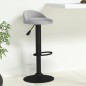 vidaXL Taburete de cocina de terciopelo gris claro vidaXL Taburete de cocina de terciopelo gris claro