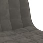 vidaXL Taburetes de cocina 2 unidades terciopelo gris oscuro vidaXL Taburetes de cocina 2 unidades terciopelo gris oscuro