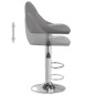 vidaXL Taburetes de cocina 2 unidades cuero sintético gris vidaXL Taburetes de cocina 2 unidades cuero sintético gris
