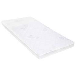vidaXL Sobrecolchón 120x200 cm espuma de gel 7 cm