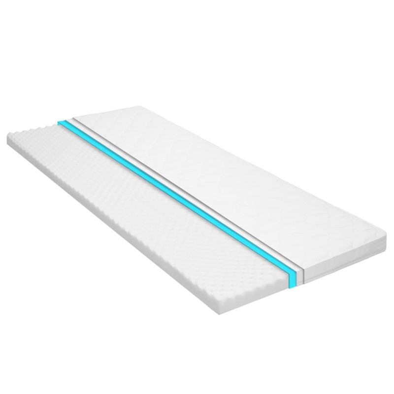 vidaXL Sobrecolchón 100x200 cm espuma de gel frio 6 cm perfil huevo vidaXL Sobrecolchón 100x200 cm espuma de gel frio 6 cm perfil huevo